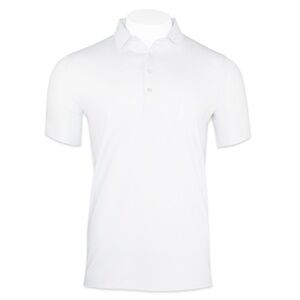 Boston Scott Golf ‘Solid White’ Golf Shirt *NWT